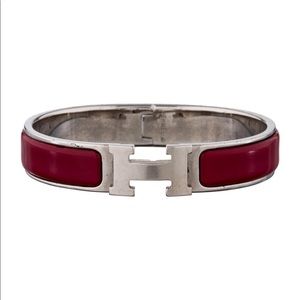 Hermes Narrow Clic Clac Bracele